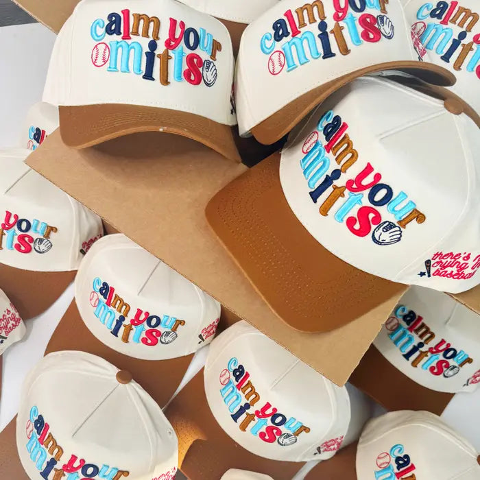 Calm Your Mitts Puff Stitch Hat