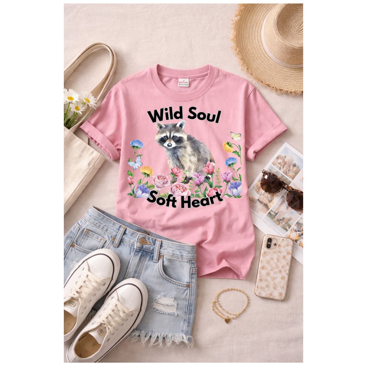 Wild Soul, Soft Heart Tee