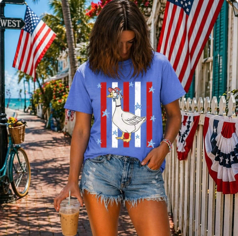 Viral Silly Goose Patriotic Tshirt