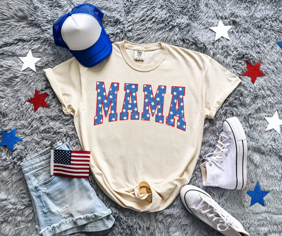 Patriotic Mama Graphic Tee