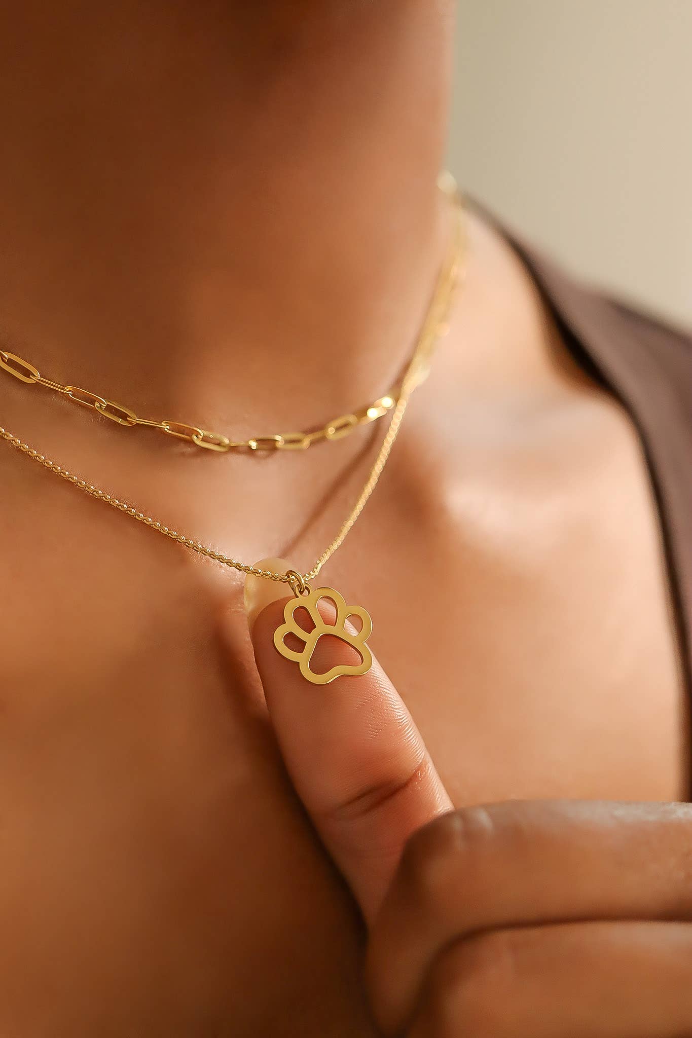 Paw Print Charm