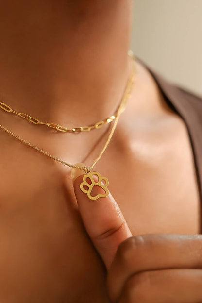 Paw Print Charm