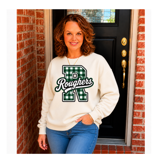 Roughers Checkered Spirit Sweatshirt