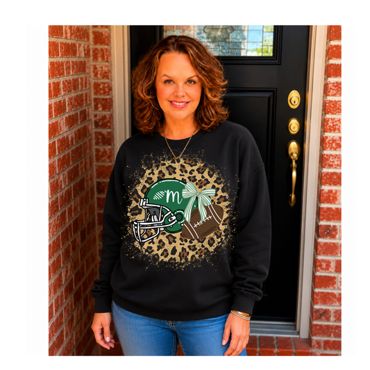Custom Leopard Game Day Sweatshirt