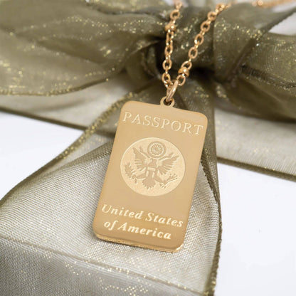 Passport Charm