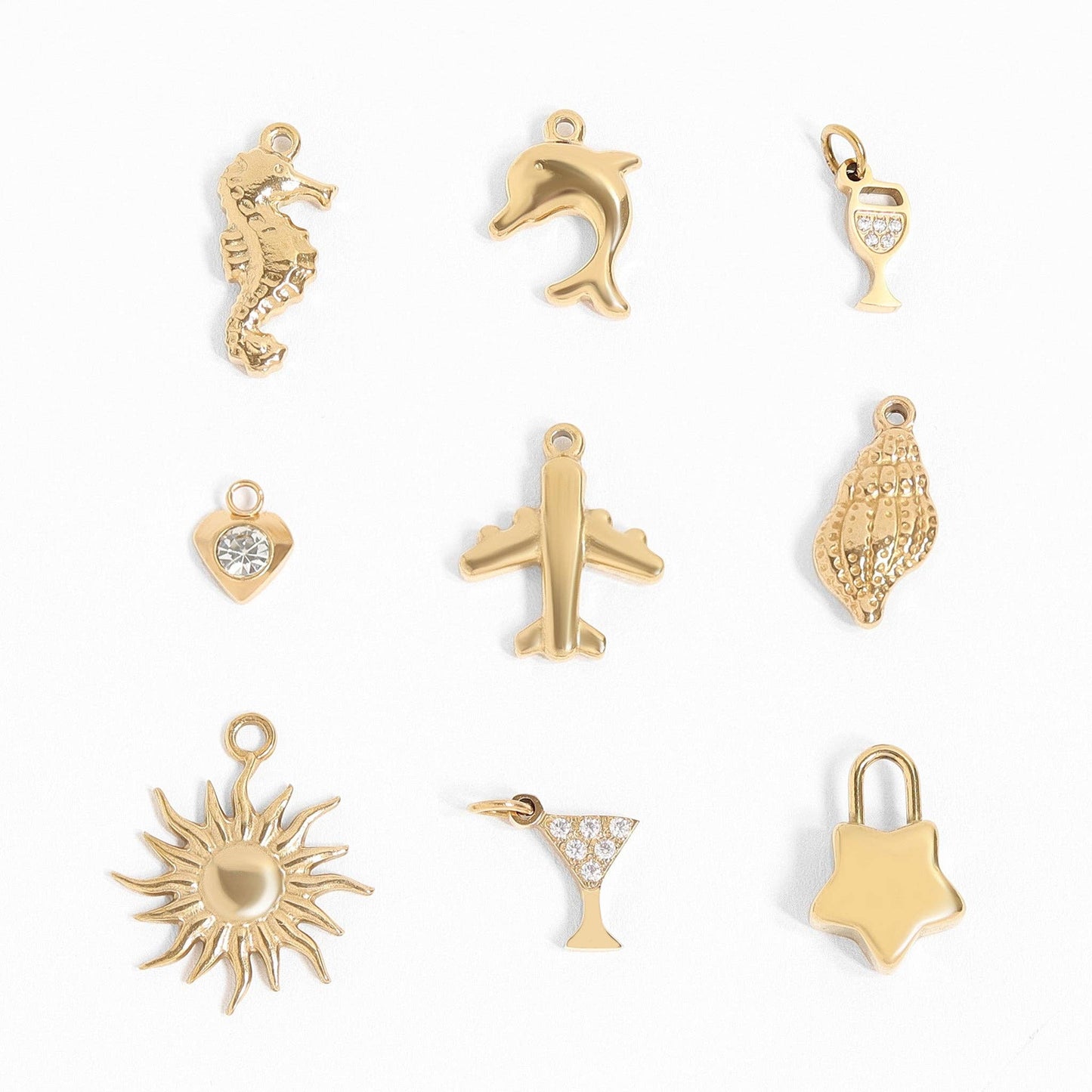 Vacation Charm Set (9pc)