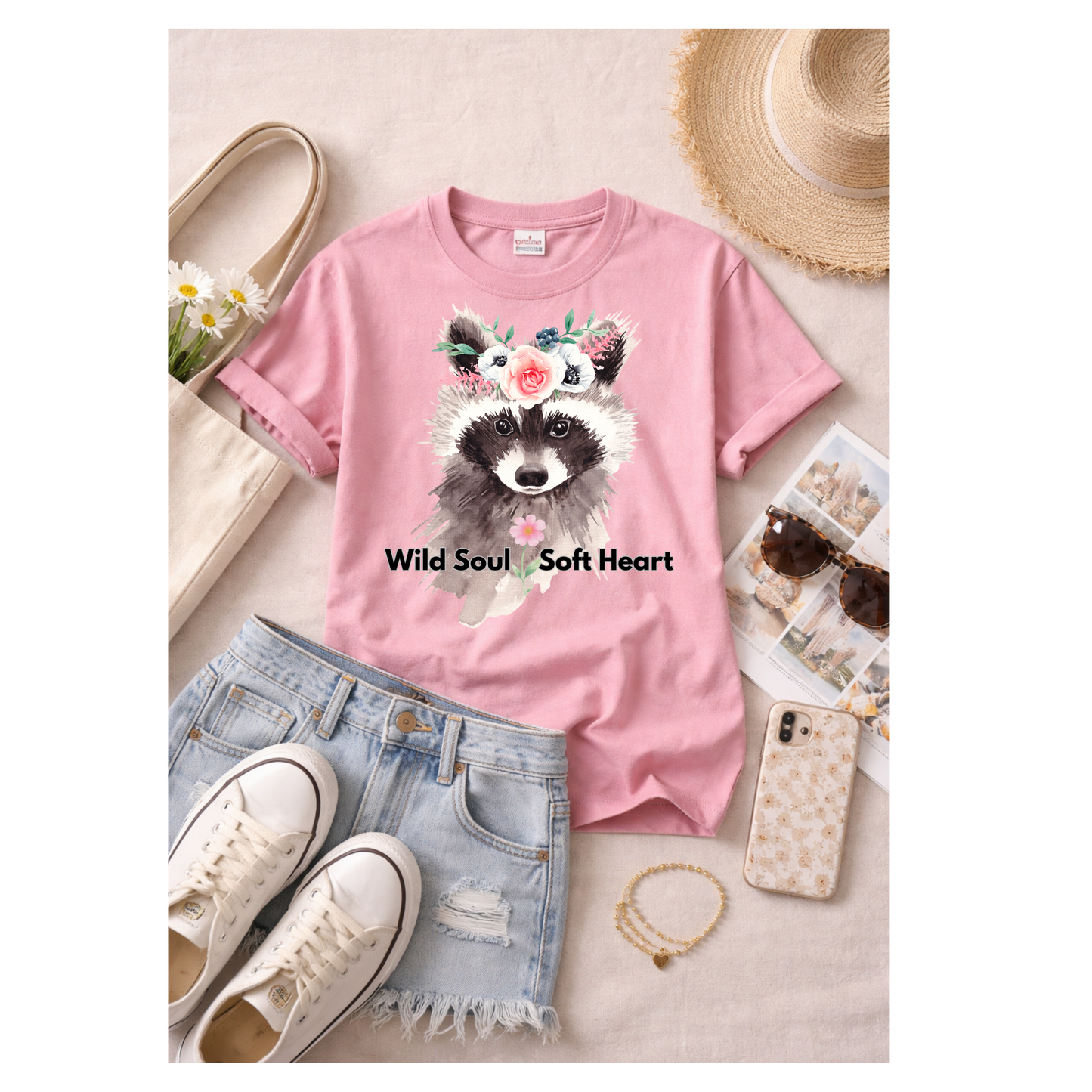 Wild Soul Soft Heart Tee Too