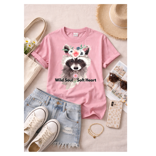 Wild Soul Soft Heart Tee Too