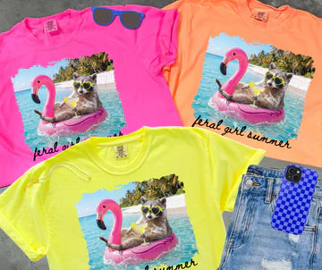 Feral Girl Summer T-Shirt