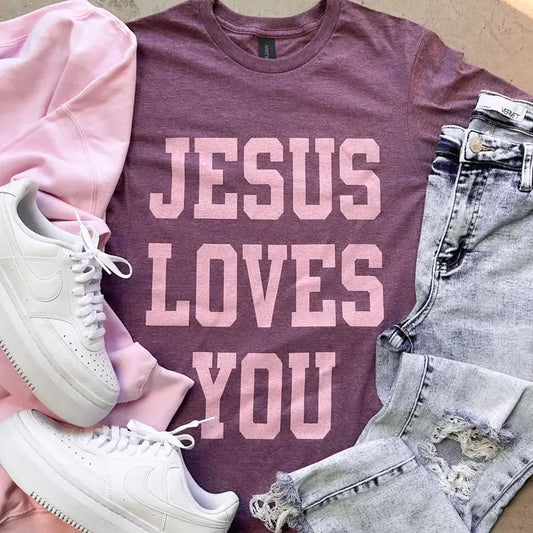 Jesus Loves You Graphic Tee