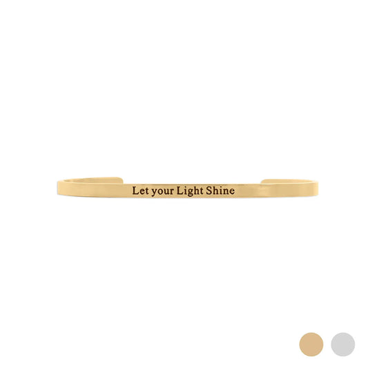 Let Your Light Shine 18K gold bracelet