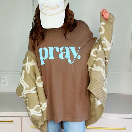 Pray. Puff Tee