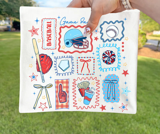 Baseball Collage Tee