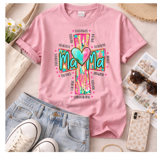 Mama Cross Tshirt