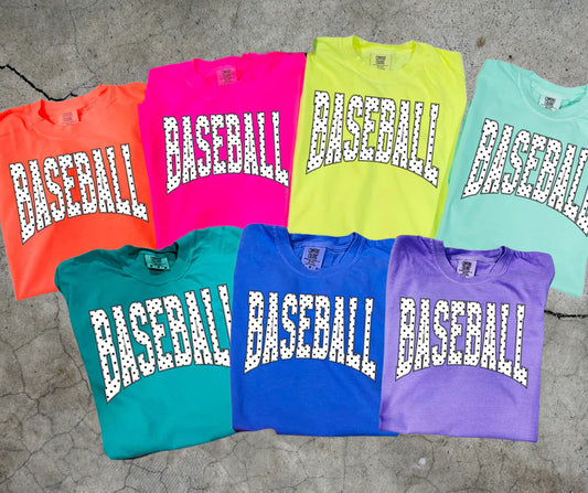 Polka Dot Baseball Tee